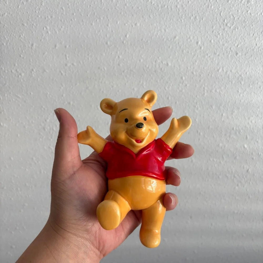 Disney Vintage 60-70s Japan Winnie The Pooh + Pals Ceramic Wall Mounts Set of 4